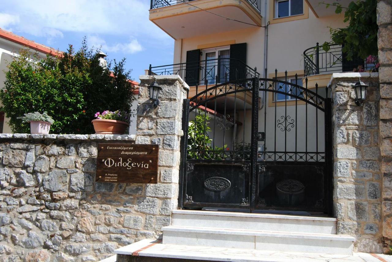 Ferienwohnung Filoxenia Levídhion Exterior foto